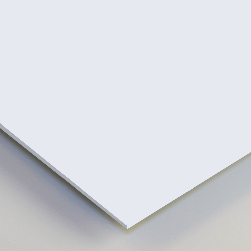 White Gloss Hygienic 2.5mm Wall Cladding Sheet 2.50m x 1.22m image